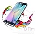 PLESON Galaxy S6 Edge Screen Protector [Full Coverage], Upgrade [2-Pack] Samsung Galaxy S6 Edge Screen Protector Edge to Edge,Ultra Clear,Anti-Bubbles Crystal Invisible PET Shield