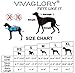 VIVAGLORY Front Float Dog Life Vest, Dog Life Jacket for Swimming & Boating, Swimming Vest with Chin Float & Handle, Ripstop & Buoyancy for Puppy Doggy, XS, Blue