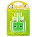 USA to UK Plug Adapter by Yubi Power 2 in 1 Universal Travel Adapter with 2 Universal Outlets - Green 2 Pack - Type G for United Kingdom, England, Hong Kong, Ireland, Scotland, and more