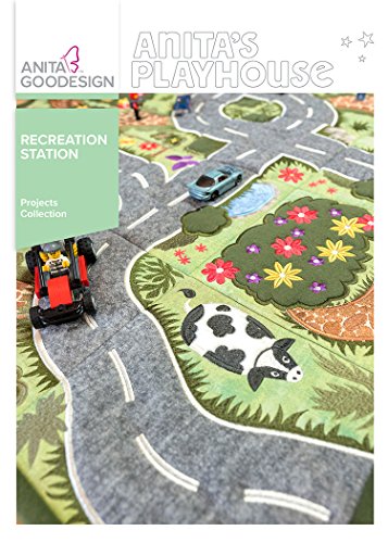 Anita Goodesign Embroidery Machine Designs CD Recreation Station Project