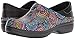 Crocs Women's Neria Pro II Clogs, Slip Resistant Work Shoes, Black/Multi, 9