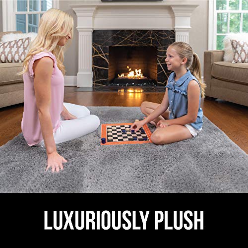 Gorilla-Grip-Original-Faux-Chinchilla-Rug-5x7-Feet-Super-Soft-and-Cozy-High-Pile-Washable-Carpet-Modern-Rugs-for-Floor-Luxury-Shag-Carpets-for-Home-Nursery-Bed-and-Living-Room-Dark-Gray