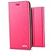iPhone 8 Plus/iPhone 7 Plus Case, BELK[Simple Retro Style]Handmade Soft Leather Flip Folio Slim Wallet Cover Case[Magnetic Closure][Credit Card Slot][TPU Bumper][Kickstand] For iPhone 7 Plus /8 Plus