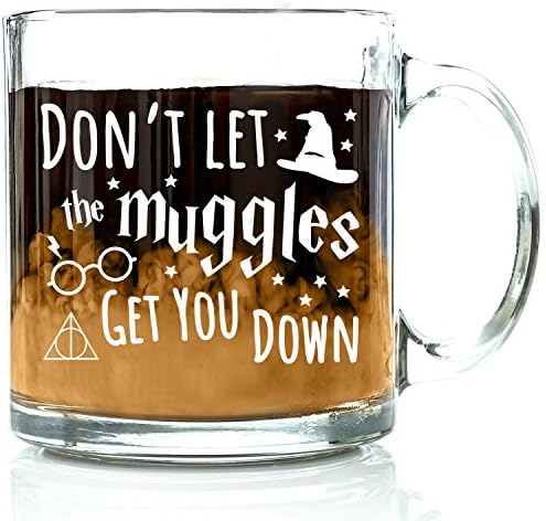 Don't Let Them Get You Down Funny Coffee Mug 13 oz - Unique Birthday Gift For Men &amp; Women Him or Her - Best Office Cup - Christmas Present Idea For Son, Daughter, Husband, Wife, Boyfriend, Girlfriend