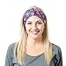 RiptGear Stretch Sport Headband for Women (Hippie Flower) — Made of Non-Slip Sweat Wicking Fabric — Great for Yoga, Running or The Gym — Soft Headband That Fits Most Head Sizes — (1-Pack)