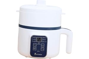 YWJLQH Electric Mini Cooker for Ramen And More, Ideal for Home, Pot with Steamer