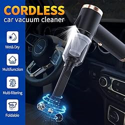 KIKIMO Car Vacuum Cleaner for Jeep, Foldable