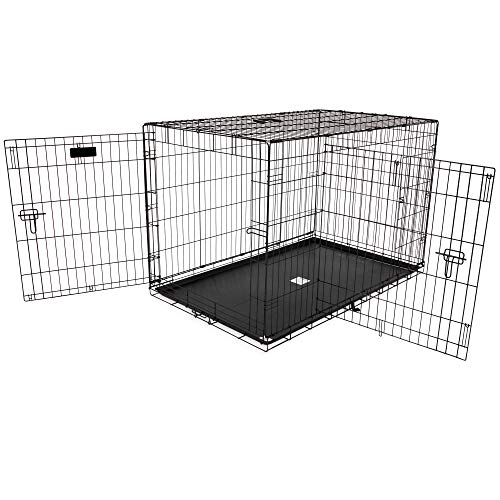 Precision Pet Products Two Door Great Crate Wire Dog Crate, 48