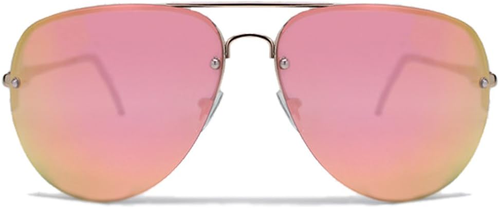 Quay Australia MUSE Women's Sunglasses Aviator w/ Mirrored Lenses
