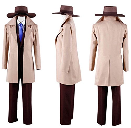 銭形警部 風 ルパン三世 Diyameina 警部 B07cb1xnwn Xl 男性 Xl 男性 パーティー イベント アイテムセット 道具 変装 アニメ コスチューム コスプレ Cos コスプレ衣装 コス 銭形幸一 コスチューム 超特価sale開催 Makan Place