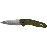Kershaw Dividend Pocketknife, CPM D2 and Bohler N690 Composite Drop PointBlade, Assisted Flipper Opening