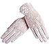 Bienvenu Women's Sun Gloves Touch Screen Driving Gloves, Lace Gloves Women Wedding Dress Gloves, Purple