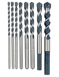 Bosch hcbg800 Azul Granito Broca para martillo perforador (8 piezas