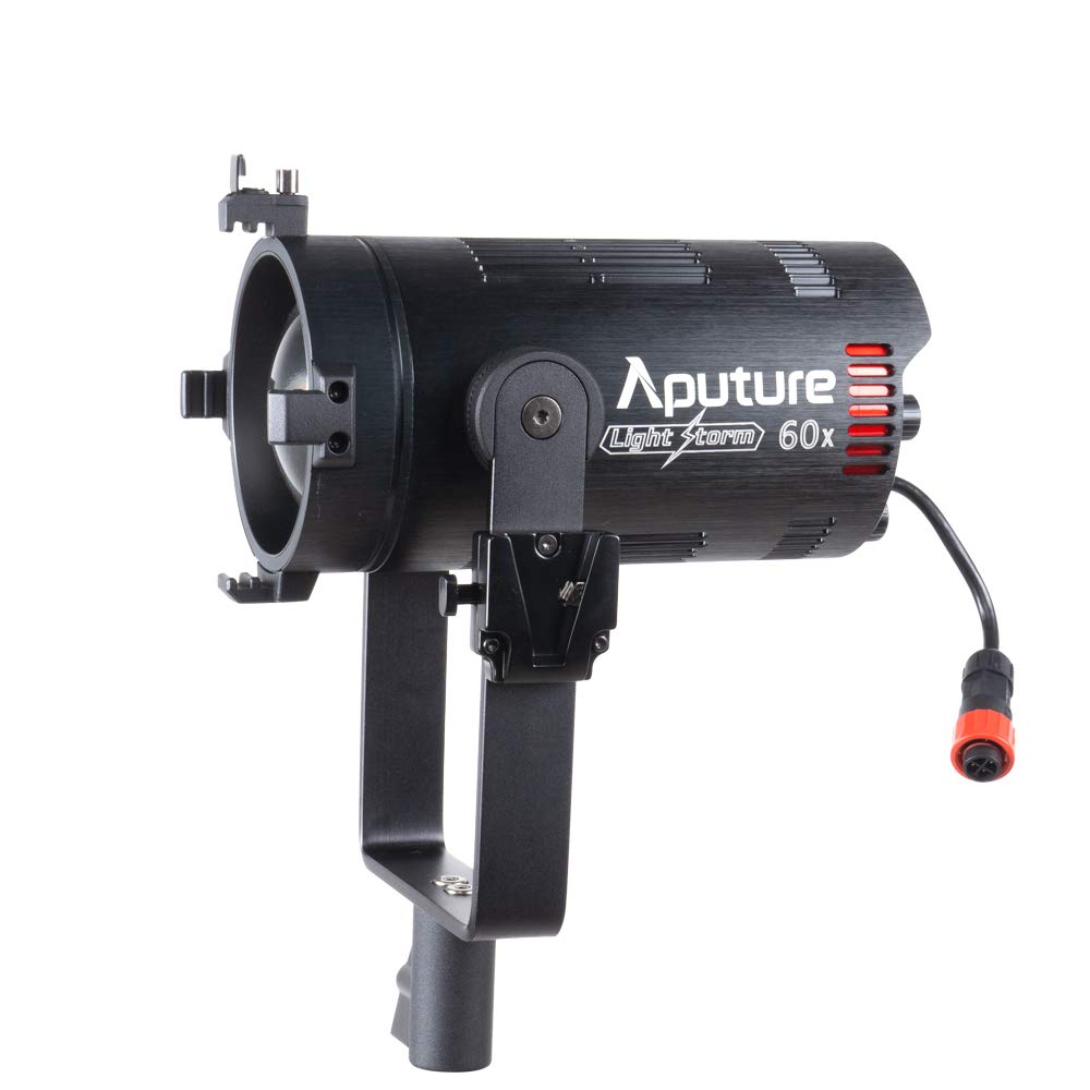 Aputure 60x Aputure Light Storm LS 60x Bi-Color LED Light 30000lux @1m, CRI 95+ TLCI 95+Built-in 9 Lighting FX, Support NP-F970 Battery, Includes Barn Doors Support Sidus APP Control