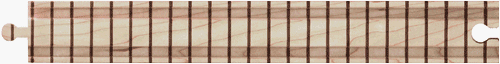 Wooden Train Track - 24-inch straight - Made in USA