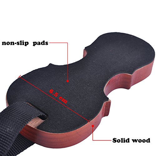 WOGOD Hardwood Endpin Anchor / Cello Endpin Rest / Cello Endpin Stopper (Dark Red)