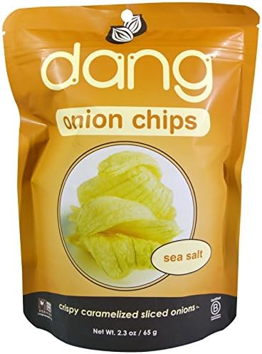 Dang Foods LLC, Onion Chips, Sea Salt, 2.3 oz (65 g)