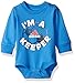 adidas Baby Boys' Single and 2 Pack Bodysuits, Marina, 24 Months