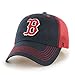 MLB Boston Red Sox Taylor Closer Stretch Fit Hat, One Size, Navy