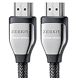 Zeskit HDMI Cable 3ft (4K 60Hz HDR UHD 4:4:4) - HDCP 2.2 - HDMI 2.0 High Speed 18Gbps - 3D ARC Ethernet 2160p 1080p - Compatible with Samsung Xbox PlayStation PS3 PS4 nVidia Apple TV Fire TV Netflix