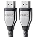 Zeskit HDMI Cable 3ft/ 1m (4K 60Hz HDR UHD 4:4:4 HDCP 2.2) HDMI 2.0 High Speed 18Gbps - 3D ARC Ethernet 2160p 1080p - Compatible with Samsung Xbox PlayStation PS3 PS4 nVidia Apple TV Fire TV Netflix