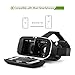 DESTEK V2 Virtual Reality Headset for Immersive 360° 3D Videos/Games in iPhone & Android Smartphones with 4-5.7 inch Screen