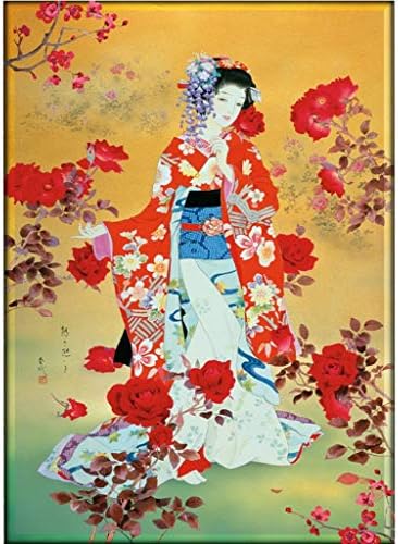 Puzzle House Triditional Chinese Lady Portrait, Jigsaw Puzzle, Oriental Meticulous Painting, Perfect Cut & Fit, Classic 1000 Pieces Boxed Photography Toys Game Art for Adults & Kids 510 (color : B)