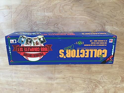 Amazon Com 1989 Upper Deck Baseball Factory Sealed 800 Card Set With Ken Griffey Jr Rookie Sports Outdoors