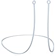 CURVD Earplug Lanyard, Soft Durable Flexible Premium Silicone Cord | Works with Most Earplugs with Removable Tips Compatible with CURVD Everyday, Loop Quiet/Engage/Experience, Vibes and More (Blue)