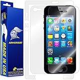 ArmorSuit MilitaryShield - Apple iPhone 5 Screen Protector Shield, Full Body Skin Protector and Lifetime Replacements