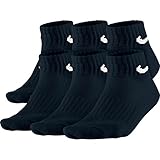 Nike 6 Pack Boys' Band Cotton Quarter Socks