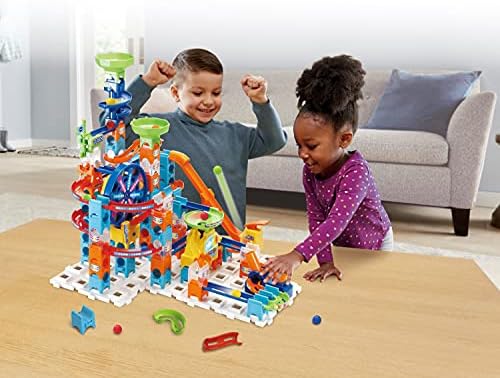 80-542349 Marble Rush Ultimate Set Electronic XL100E, Circuito de canicas, Juguete de construcción niños +4 años, Versión ESP
