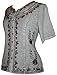 109 B Agan Traders Gypsy Medieval Top Blouse