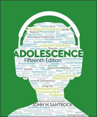 By John Santrock - Adolescence (15th Edition) (2013-11-19) [Paperback]
