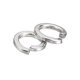 uxcell 80 Pcs Spring Lock Washer, M8 Split Lock