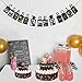 GLEIM 2018 Graduation Party Photo Banner with Cake Topper Graduation Party Decorations Supplies