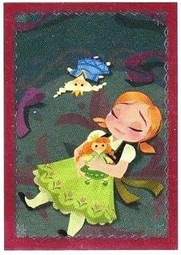 2014 PANINI DISNEY FROZEN ENCHANTED MOMENTS #F18 RED FOIL ALBUM STICKER