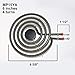 Bazos 4 Pack - MP22YA Electric Range Burner Element Unit SET - 2 x MP15YA 6