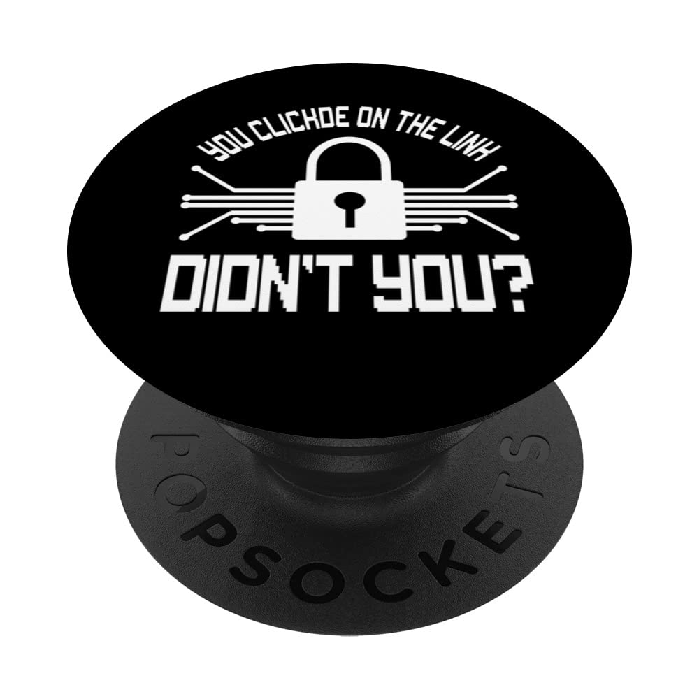 White Hat Hacker Design For A Cyber Security Specialist PopSockets Swappable PopGrip