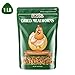 LuckyQworms High-Protein Dried Mealworms 1Lb for Birds, Chickens, Turtles, Fish, Hamsters and Hedgehogs, Non-GMO and Chemical Free, All Natural Animal Feed