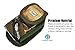 Premium AccessoryHappy Vertical Canvas Belt Case, Small Hunting Camo Rugged Pouch Holster Nylon Metal Clip Flip Phone Belt Case Fits Most FLIP Small/Medium Phones (Camo)