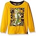Charlie Rocket Little Boys' Long Sleeve Jersey Tee- Robot
