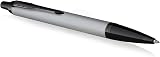 Parker IM Ballpoint Pen Matte Grey with Black Trim Medium Point Blue Ink Refill view 2