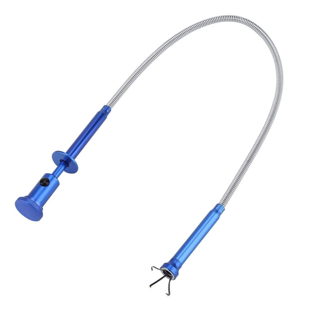 Aigend Grabber Tool Magnetic 3 Claw Picker Alloy Shaft Universal Magnet Pickup Tool, with LED Lighting for Litter Pick Home Sink Drain