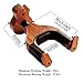 Neboic 2Pack Guitar Wall Mount, Auto Lock Guitar Wall Hanger, Hard Wood Base in Guitar Shape Guitar Hook, Guitar Holder, Acoustic, Electric, Classical, Bass Guitar Stand, Guitar Accessories (Cherry)