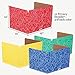 Really Good Stuff Standard Privacy Shields Set of 12 - Create a Focused Learning Environment - Color-Coded Design - Star and Swirl Matte Finish