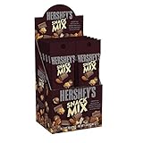 Hershey's Milk Chocolate Snack Mix Mini Pretzels , Almonds 2 oz Bag each (10 ct)