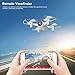 SYMA X22W Mini Drone with Camera Live Video FPV Pocket Drone for Kids and Beginners, RC Quadcopter with App Control, Altitude Hold, 3D Flips, Headless and Mode Extra Batteries, White