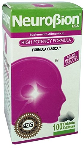 NeuroBion High Potency Formula Dietary Supplement 100 Tablets