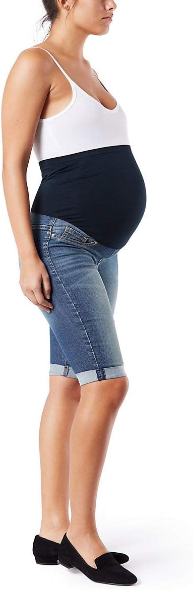 Signature by Levi Strauss \u0026 Co Women's Maternity Mid-Rise Skinny Shorts,  Cape Town, XL (Color: Cape Town, Tamaño: X-Large) | Guatemala Digital -  guatemaladigital.com